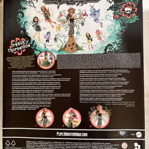 Monster High Treesa Thornwillow doll Garden Ghouls new in box