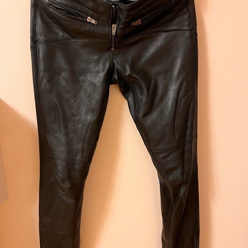 Bebe leather pants like new, black, size Small