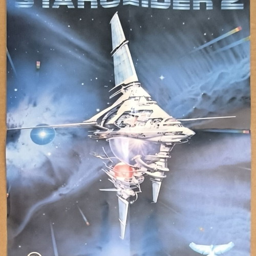 Starglider 2 Amiga game by Argonaut Software like new, complete in box