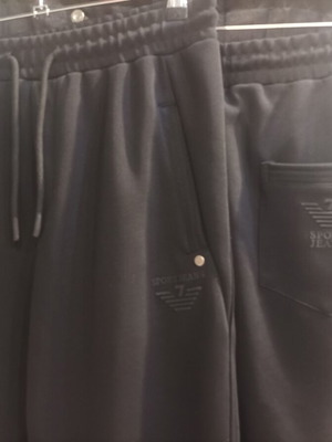 Men's black sweatpants, XL and XXL