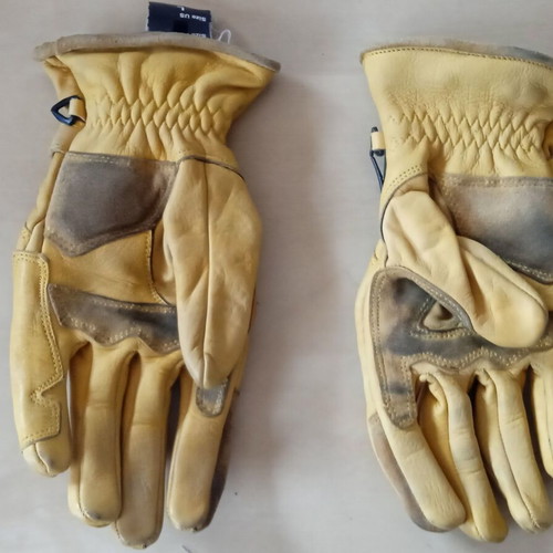 Spirit Motors Leather Motorcycle Gloves No 9 L used
