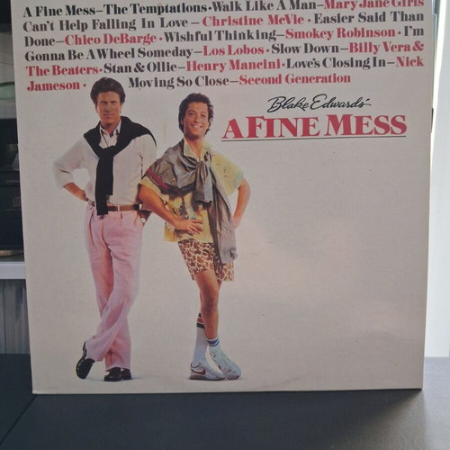 A Fine Mess soundtrack vinyl used, pop music