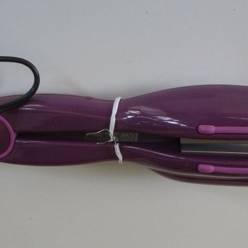 HUMAN steam hair iron like new for creating beatch waves