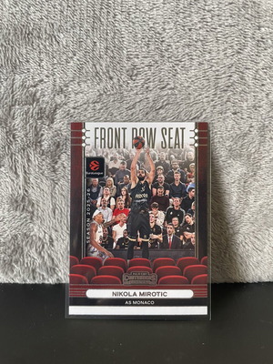 Nikola Mirotic 2025-26 Panini Contenders Euroleague Front Row Seat card like new