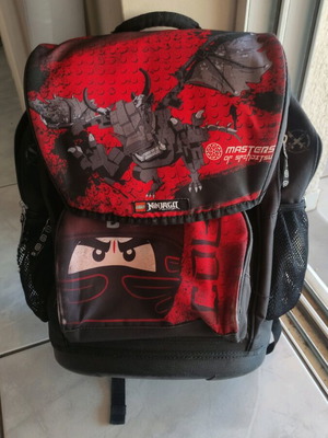 Lego Ninjago school bag like new with insulated pocket