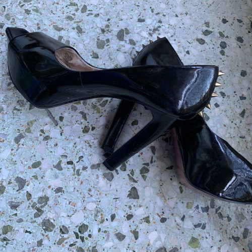 Paris Hilton black pumps size 43.5 used authentic