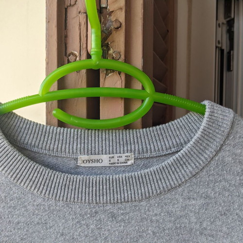 Oysho gray oversized sweatshirt like new, size S