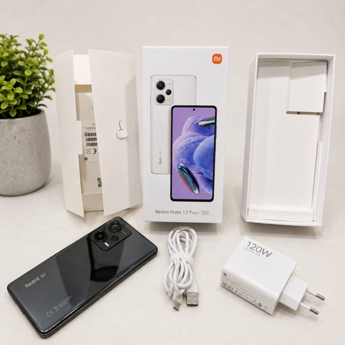 Xiaomi Redmi Note 12 Pro+ 5G 8GB/256GB Black like new, full package