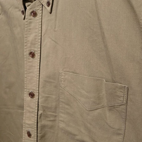 Zara men's cotton shirt like new, olive color, size Large