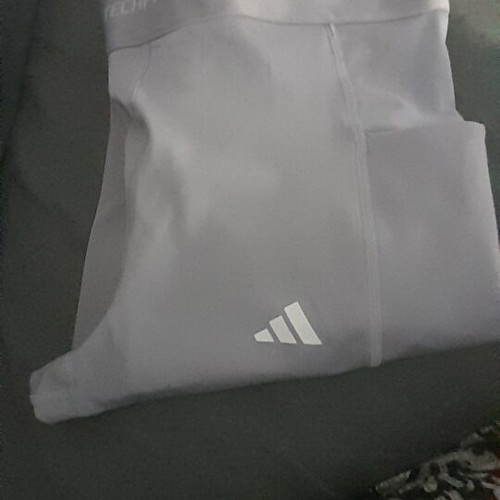 Adidas women's sports leggings like new, grey, size M