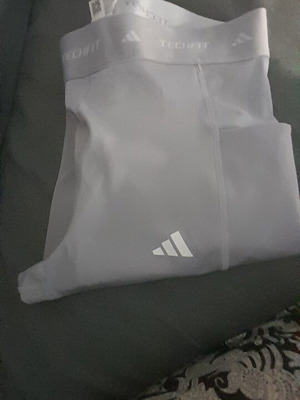 Adidas women's sports leggings like new, grey, size M