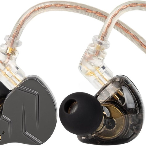 KZ ZSN Pro Earbuds New HiFi Dual Driver 1BA 1DD