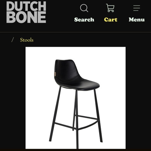 Dutch Bone stools and Scavolini table set like new