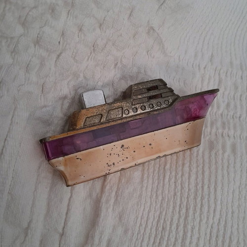Novelty boat lighter vintage used