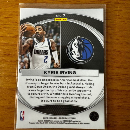 Panini Prizm Kyrie Irving Global Reach 2023-24 card like new