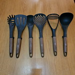Silicone kitchen utensils set new