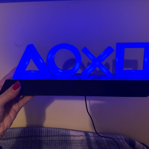 Playstation Icons lamp like new