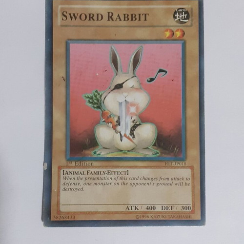 Yu Gi Oh! pack of 6 used old cards