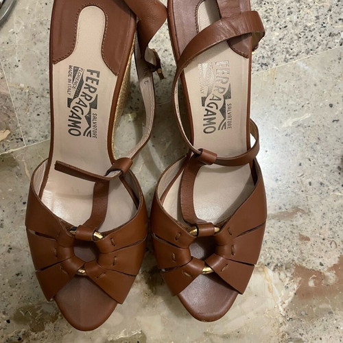 Salvatore Ferragamo platforms like new, unworn, size 38