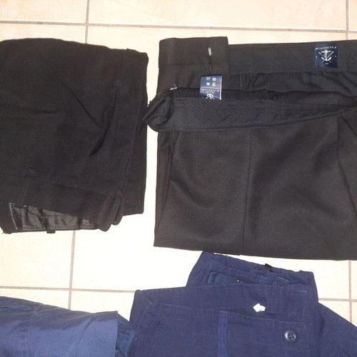 Military naval uniform set used with belts and insignia