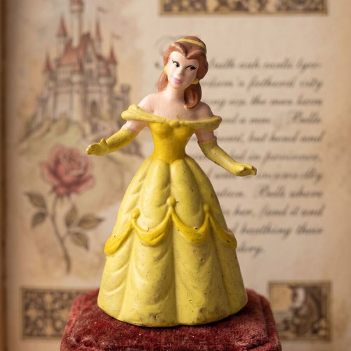 Belle collectible figure Disney 8cm like new, handmade