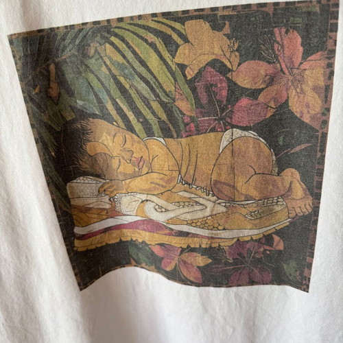 One of a Kind AI Art T-shirt size S like new, white