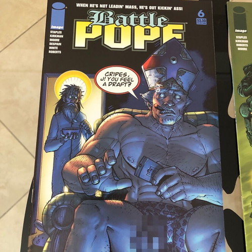 Battle Pope set of 10 comics #3-12 new 2005 Kirkman Image