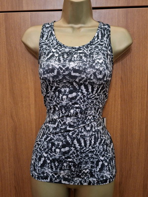 Ladies gym top used, size 38, grey