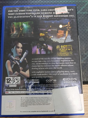 Tomb Raider The Angel Of Darkness PS2 game used, complete in good condition