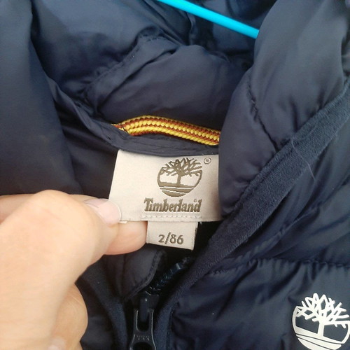 Timberland kids jacket used, blue, size 2 years (86 cm)