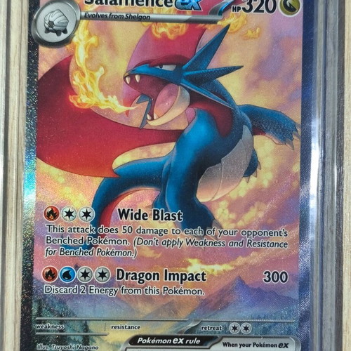 Salamence EX 2025 Pokemon Scarlet & Violet Journey Together #187 card like new