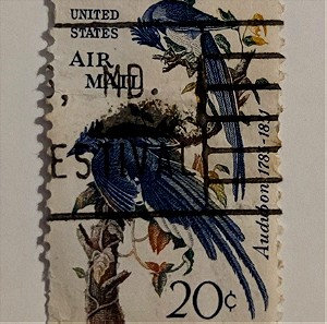 Columbia Jay Audubon - Γραμματόσημο ΗΠΑ (1963)