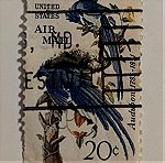  Columbia Jay Audubon - Γραμματόσημο ΗΠΑ (1963)