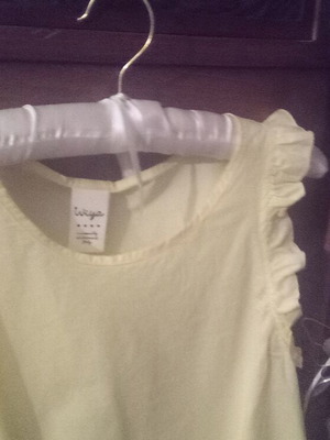 Yellow Cotton Blouse like new, size M