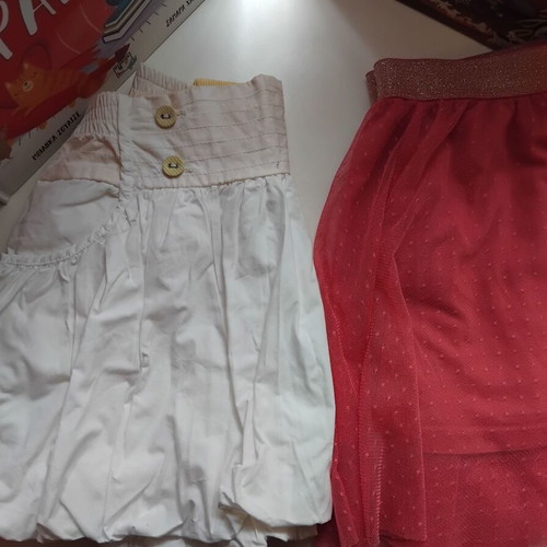 Skirts for girls 5-6 years like new, set of 2 pieces