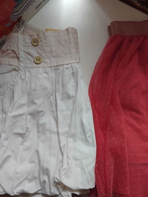 Skirts for girls 5-6 years like new, set of 2 pieces