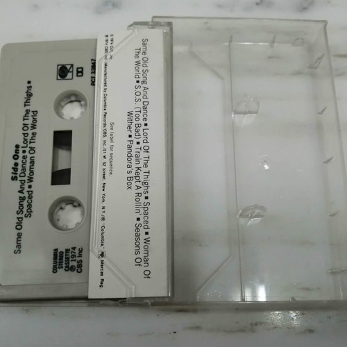 Aerosmith Get Your Wings 1974 cassette tape