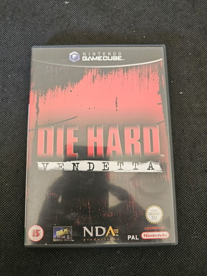 Die Hard Nintendo GameCube game used with manuals