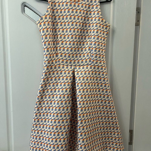 Women's neoprene dress like new, size S 36, beige