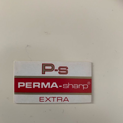 Perma-Sharp Extra razor blades new for traditional shaving