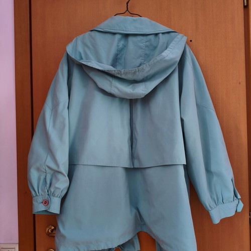 Spring jacket turquoise L like new, vintage sportswear