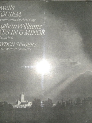 Vaughan Williams Herbert Howells Mass In G Minor Requiem CD used, classical