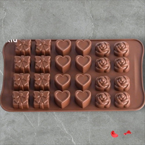 Silicone Assorted Candy Mold like new