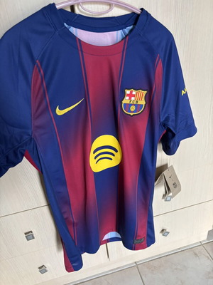 Nike Barcelona 25/26 αυθεντική εντός έδρας ποδοσφαιρική φανέλα, μέγεθος S