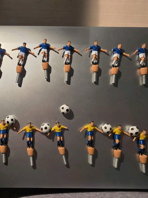 Collectible Subbuteo pieces used with bonus balls and goals