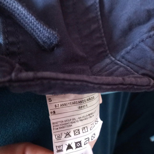 Winter pants like new, blue, for 5-6 years old