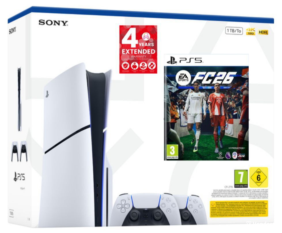 PlayStation 5 Slim Disc FC26 1TB new… - € 599,00 - Vendora.cy