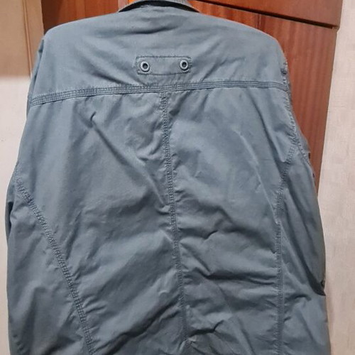 Jackets like new, sizes L and XL, green, fabric