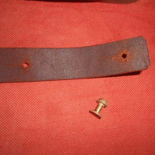 Leather soldier's sling 1940-41 WWII Greek Army used