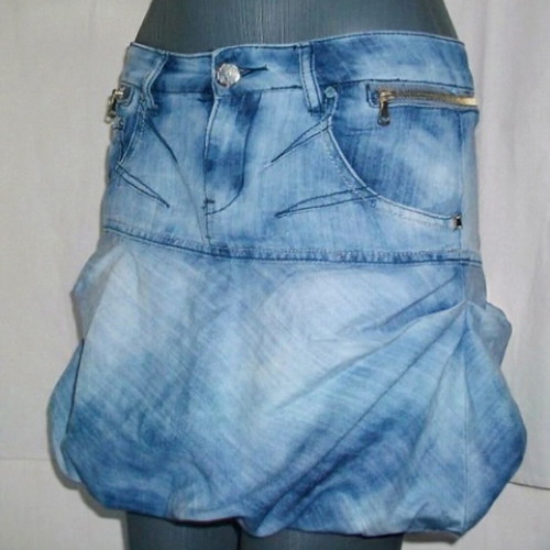 Franco Callegari denim skirt like new, sizes S/M